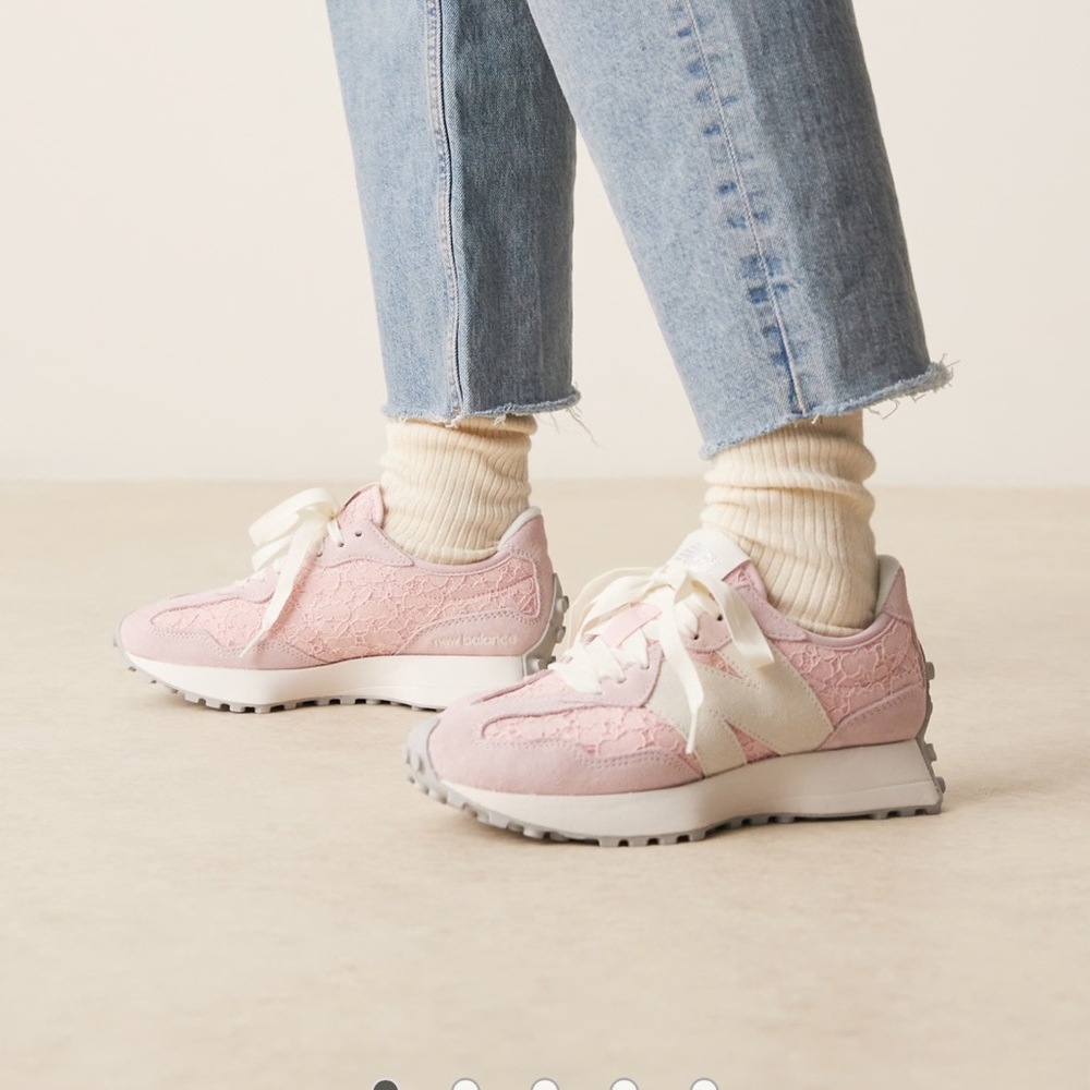 New Balance Women's Size 10 New Balance 327 Lace Pack 'Rose Sugar' WS327LCA
